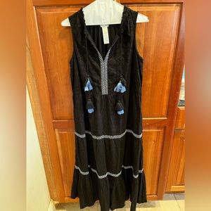 Tommy Bahama

Cotton Clip Embellished Split-Neck Dress Cover-Up